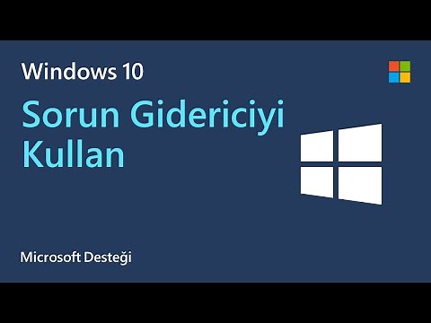 Windows Sorun Gidericisi nasıl kullanılır | Microsoft | Windows 10