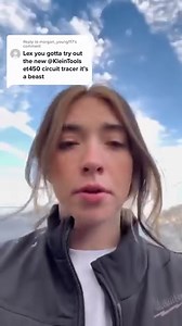 Klein Tools Advanced Circuit Tracer Tutorial #kleintools #lextheelectrician #electrician #femaleelectrician | Lexi Abreu