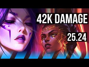 MORGANA vs MEL (MID) | 42K damage | KR Master | 25.24