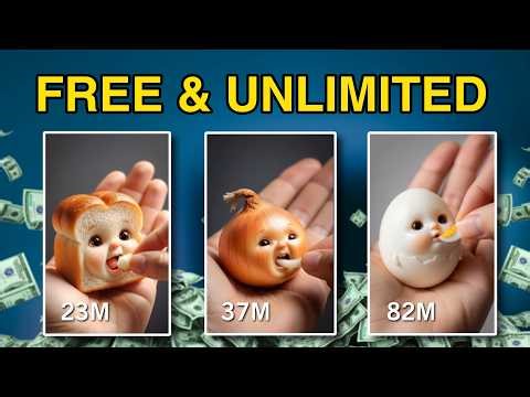 How To Make Food Eating Itself Videos With AI | Create Unlimited AI Videos For Free