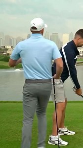 Stop trying to get your left shoulder under your chin in the backswing. Instead, focus on turning the BACK of your right shoulder so it faces the target at the top of the swing. #golf | Kerrod Gray Golf Coaching