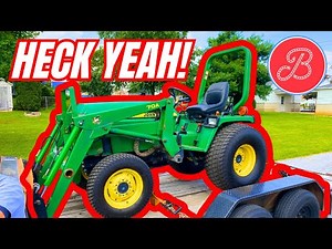 I Bought A Tractor! 1995 John Deere 955 Made In The USA