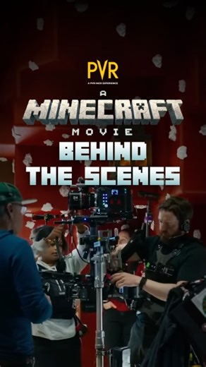 3.4K views · 34 reactions | What goes on behind the camera?  A world of creativity, teamwork, and a whole lot of fun! ✨ Dive into this exclusive behind-the-scenes video from A Minecraft Movie! ⛏️ #AMinecraftMovie releasing at PVR INOX on April 4! . . . #JasonMomoa #JackBlack #EmmaMyers #JenniferCoolidge | PVR CINEMAS | Facebook