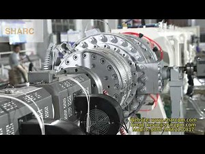 HDPE PIPE EXTRUSION MACHINE