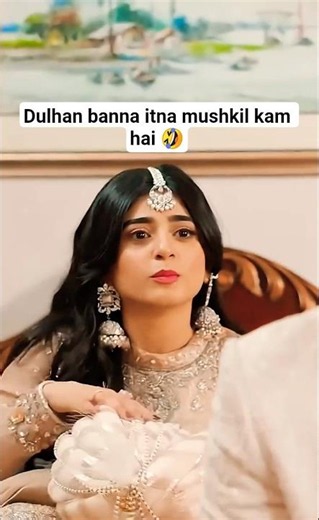 Monh Dikhai Ka Sun Kar Dulhan 🤣 #fairytale #seharkhan #shorts #ytshorts #shortsfeed #pakistanidrama
