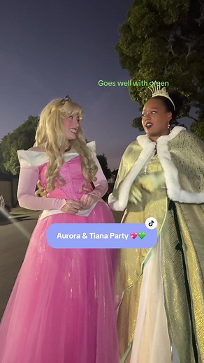 Aurora & Tiana Birthday Party Celebration Ideas