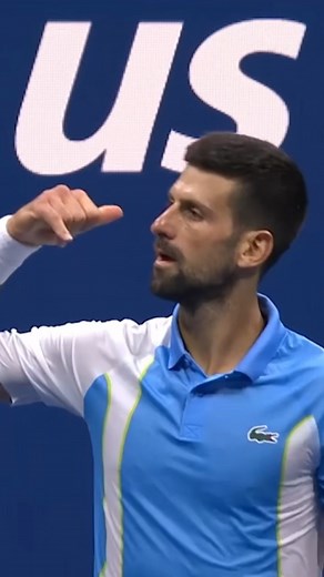 Djokovic COPIES Shelton 👀