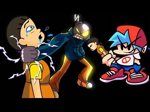 FNF Character Test | Whitty Takes Revenge On Squid Game doll | Gameplay VS Bunzo Animation
