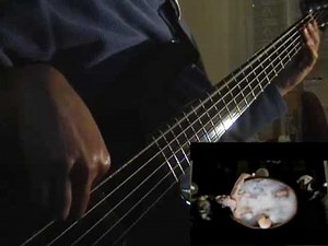 Rammstein - Sonne (bass cover)+lyrics in german, french and english.avi