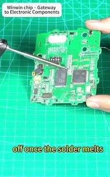 Rescuing a “Scrapped” PCB: Full Process of Replacing the Main Control Chip.#electronicsrepair