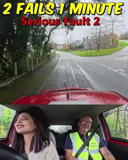 Failed Twice in 1 Minute 😬 | Mock Driving Test