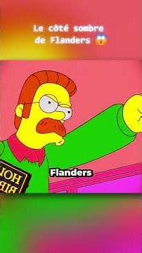 Le côté sombre de Flanders 😱 #springfield #thesimpsons #simpsons #homersimpson #nedflanders #bart