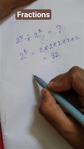 fraction of powers#shorts#fact