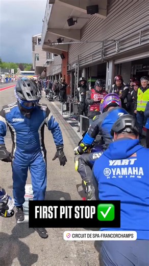 1.3M views · 12K reactions | The scene of the YART Yamaha Team at...