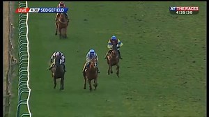 82K views · 595 shares | What a sensational ride from Colm McCormack on Fiddler's Flight at Sedgefield Racecourse today. Superb stuff. | At The Races | Facebook