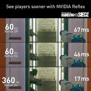 1.7K views | Reduce system latency in competitive games such as Rainbow Six Siege with NVIDIA GeForce Reflex. . Learn more: https://www.pny.com/frameswingames | PNYTechGaming | Facebook