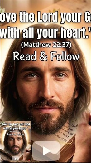 "Love the Lord your God with all your heart." (Matthew 22:37)