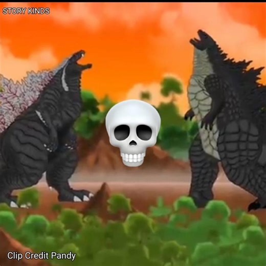 Legendary Godzilla fusion Godzilla Ultima vs. Monster X #godzilla #kingmonster #legendarygodzilla