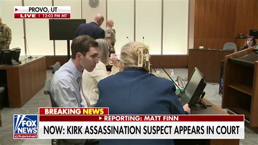 BREAKING: Accused Charlie Kirk assassin Tyler Robinson makes his first in-person court appearance. | Fox News