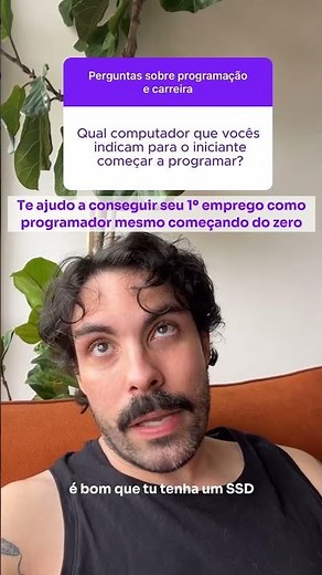 Qual COMPUTADOR que indicamos para o INICIANTE começar a PROGRAMAR? 💻