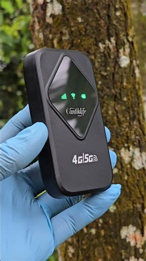 NEW CWF033 Modem WiFi Portabel 4G/5G All Operator 300Mbps High-Speed Support 12 Perangkat