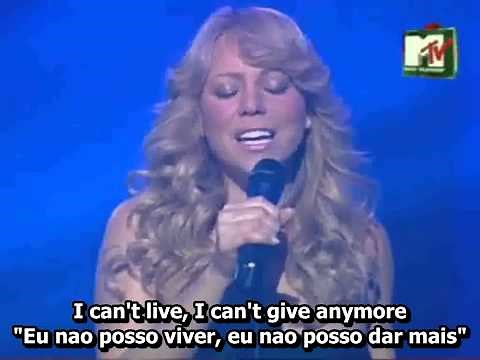 #26 Mariah Carey - Without You ( I Can't Live If Living Is Without You with) Ingles Com Musica