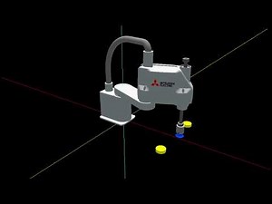RT-Toolbox3 Simulation: RH-3CH SCARA