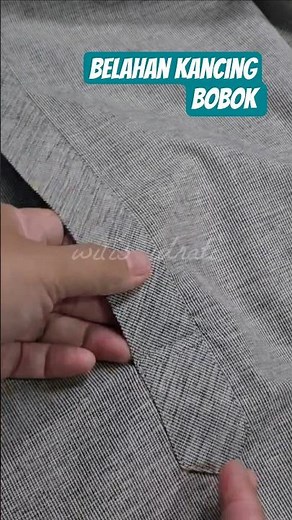 how to sew the button placket #sewing