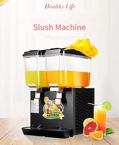 [Hot Item] Ice Slash Frozen Drink Making Slushy Maker Margarita Slush Machine Commercial Smoothie Slushie Machine