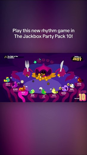 Use your phone as an instrument to play songs in Dodo Re Mi - available now in #PartyPack10 #jackbox #jackboxgames #dodoremi #rhythmgame