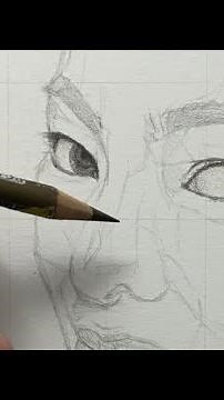 Live Portrait! Realistic Colored Pencil Drawing, Sketching, Art!