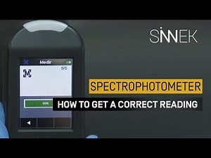 Spectrophotometer Part 4 How to get a Correct Color Measurement