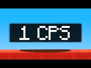 1 CPS in Minecraft Bedwars...