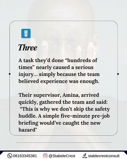 This 5-Minute Safety Step Could Prevent a 5-Week Injury | Workplace Safety Alert