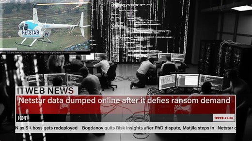 In this week's tech news roundup, Vehicle tracking firm Netstar has confirmed suffering a “cyber incident”, which resulted in hackers publishing its data online. Stay informed and engaged with our comprehensive coverage of these stories and more on our website, www.itweb.co.za and social media platforms. Discover the latest advancements shaping the future of technology by ITWeb. #newsvideo #Netstar #data https://www.itweb.co.za/videos/WnpNgq21gdLMVrGd News Links: https://www.itweb.co.za/article/