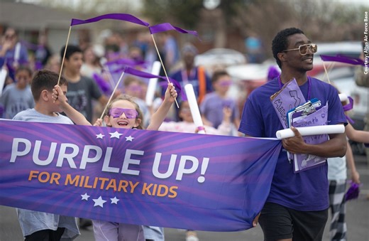 Altus vice mayor joins Altus Air Force Base to celebrate 'Month of the Military Child'