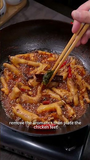 The braised chicken feet made this way are very delicious #recipe #cooking