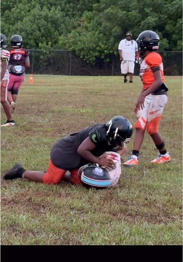 Friendly Football Scrimmage Highlights with Kids