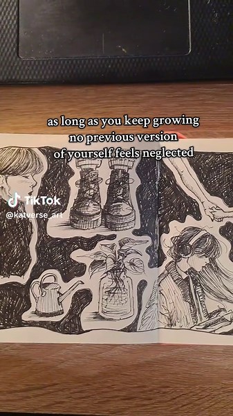 Growth 🌱 #sketch #sketchbook #art #drawing #artist