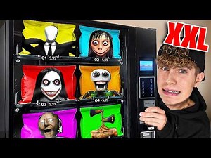 DO NOT OPEN ALL MYSTERY SIREN HEAD GRANNY SCP 096 VENDING MACHINE PACKS at 3 AM!!