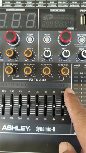 There are many FX to AUX? #settingmixer #murahmixer #efekmixer #tonecontrol