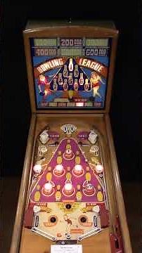 Bowling League (Flipperless) Pinball Machine - FOR SALE @Pinball805.com