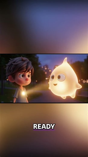 Animated Character Feels Amazing, Ready for Adventure with Balloon! #shorts