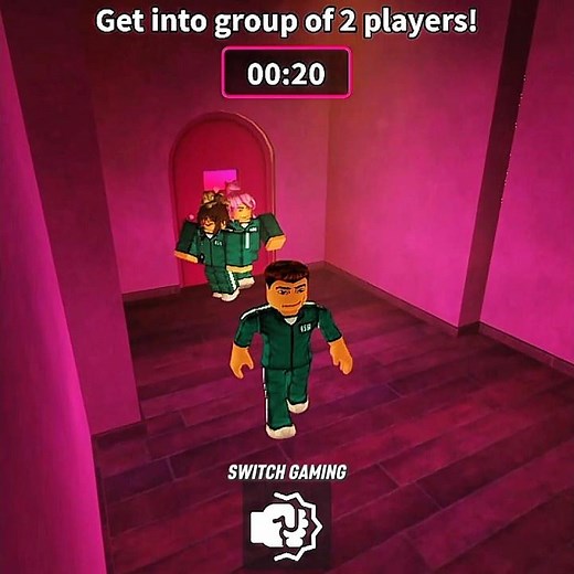 Mingle in Roblox 😂😝 Squid Game #roblox #shortsfeed #shorts #minglegame #squidgame