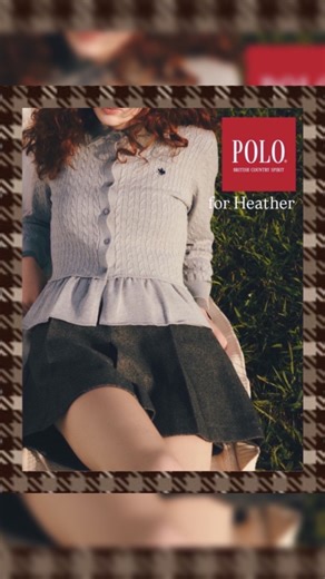 Heather(ヘザー) on Instagram: "【 POLO BCS for Heather 】 10月1日(水)より待望の 「POLO BCS」コラボ第五弾が 販売開始いたします！ フェミニン＆トラッドな世界観が人気の「POLO BCS」とのスペシャルコラボからこの秋も可愛すぎる新作がローンチ。 フリルレイヤードのパンツや オフショルニット、 大きめサイズのベレー帽など、 トレンド感をちょうどよくMIXした理想のラインナップでお届けします。 どのアイテムもパーフェクトに今の気分♥ どれも欲しくなってしまう 魅力的なアイテムばかりが揃っています！ 10月1日(水)の販売までお楽しみに！ #POLOBCS #POLOBCSforteather #POLOBCSxHeather #ポロ #POLOBCSデザインミニスカート #POLOBCSフリルレイヤードパンツ #POLOBCSケーブルニットLS #POLOBCSニットフーディー #POLOBCSフリルヘムニットCD #POLOBCSウラケZIPワーディー #POLOBCSオーバーチェックシャン #POLOBCSオフショルニット