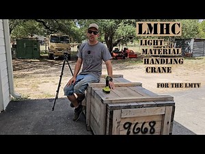 Light Material Handling Crane - Unboxing & Setup
