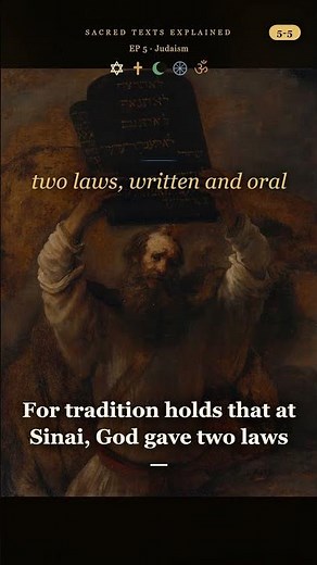 A holy book you're meant to argue with | The Story of Judaism 5-5 #Shorts