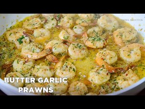 What's the Secret to Making ADDICTIVE Butter Garlic Prawns? #prawns #seafood