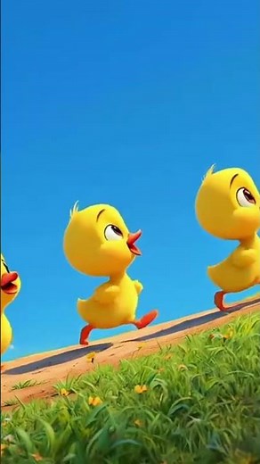 Five Little Ducks Remix 🦆 Nursery Rhymes & Kids Songs | KinderFun #Shorts