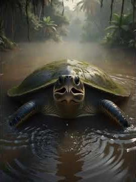 Ndendeki the "dinosaur turtle" #congo #cryptid #cryptozoology #africa #críptido #monster #fantasy